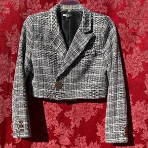 FN X CARDI B tweeted cropped jacket